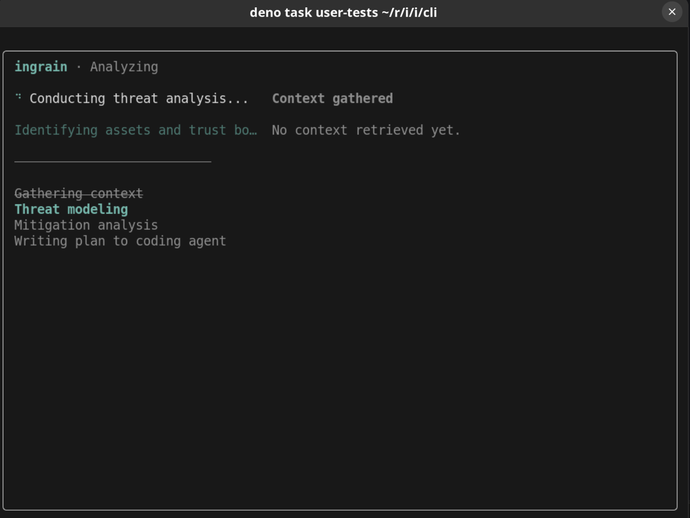 Conducting threat modeling